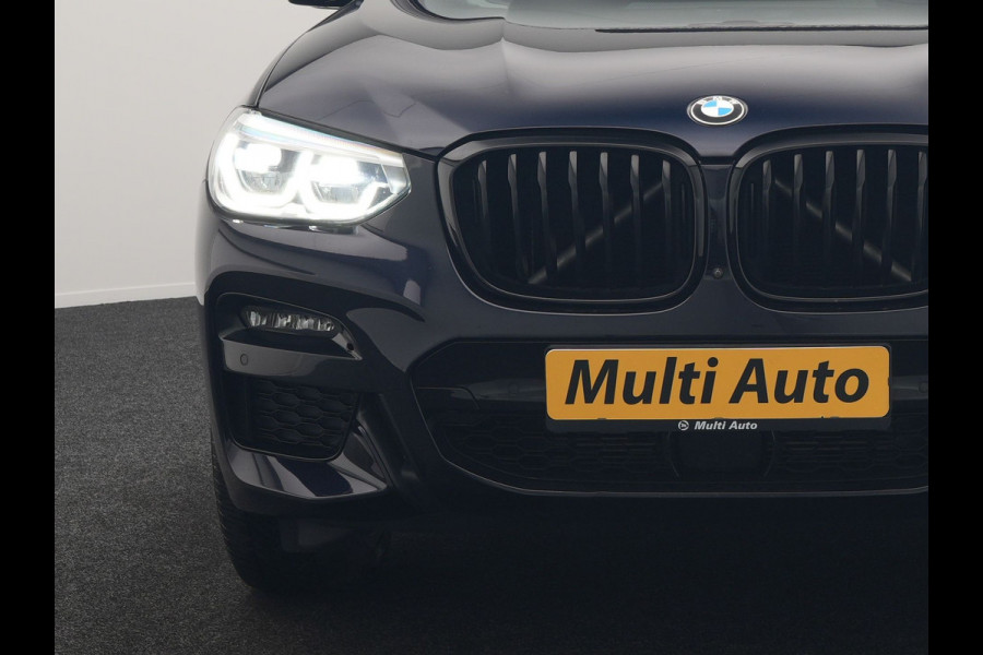 BMW X3 xDrive30e M Sport PHEV 293pk Dealer O.H. | Trekhaak Af Fabriek | Panodak | Head Up | Adaptive Cruise | 360 Camera | Harman / Kardon | Adaptief Onderstel | Lederen Sportstoelen Memory & Verwarmd | Keyless | Blis | Sfeerverlichting |  Plug In Hybrid |