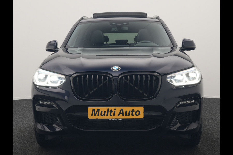 BMW X3 xDrive30e M Sport PHEV 293pk Dealer O.H. | Trekhaak Af Fabriek | Panodak | Head Up | Adaptive Cruise | 360 Camera | Harman / Kardon | Adaptief Onderstel | Lederen Sportstoelen Memory & Verwarmd | Keyless | Blis | Sfeerverlichting |  Plug In Hybrid |