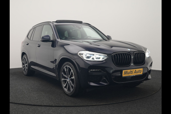 BMW X3 xDrive30e M Sport PHEV 293pk Dealer O.H. | Trekhaak Af Fabriek | Panodak | Head Up | Adaptive Cruise | 360 Camera | Harman / Kardon | Adaptief Onderstel | Lederen Sportstoelen Memory & Verwarmd | Keyless | Blis | Sfeerverlichting |  Plug In Hybrid |