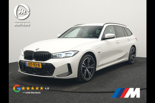 BMW 3 Serie Touring 320e M Sport FACELIFT PHEV 204pk Dealer O.H | Trekhaak Af Fabriek | Adaptive Cruise | Widescreen Navi | Head Up | Alcantara Sportstoelen Verwarmd | Camera & Parkassist | Apple Carplay | Plug In Hybrid