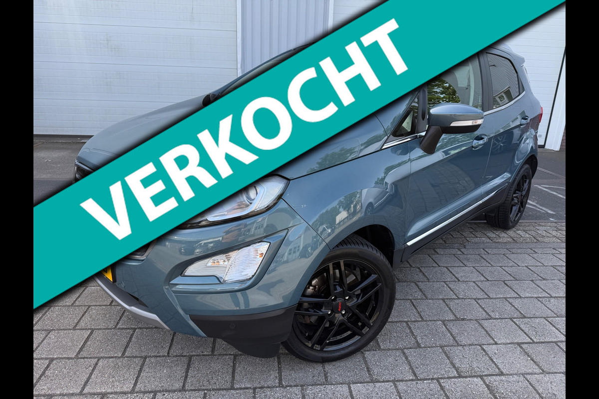 Ford EcoSport 1.0 EcoBoost TITANIUM 2019 KEYLESS NAVI CARPLAY CAMERA NAP