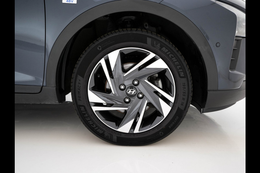Hyundai Bayon 1.0 T-GDI Premium Sky (INCL.BTW) *PANO | ADAPTIVE-CRUISE | FULL-LED | BOSE-SOUND | BLINDSPOT | DIGI-COCKPIT | HEATED-SPORTSEATS | CAMERA | DAB | KEYLESS | PRIVACY-GLASS | 16''ALU | TOWBAR*