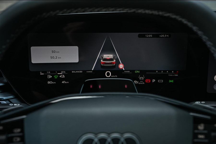 Audi A6 Avant 2.0 e-hybrid quattro S edition Competition | 5 Jaar garantie | Achterasbesturing | B&O | Carbon inleg | Stoelventilatie en Massage | Luchtvering | Panoramadak | Soft close | Keyless | Head-up | 360 camera | Passagiers Display |