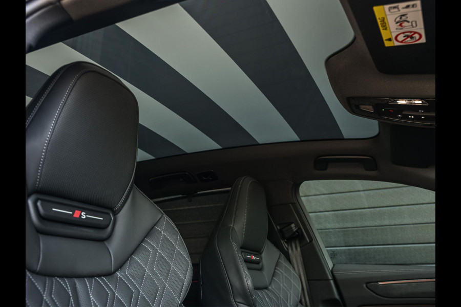 Audi A6 Avant 2.0 e-hybrid quattro S edition Competition | 5 Jaar garantie | Achterasbesturing | B&O | Carbon inleg | Stoelventilatie en Massage | Luchtvering | Panoramadak | Soft close | Keyless | Head-up | 360 camera | Passagiers Display |
