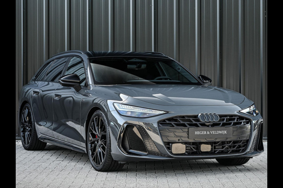 Audi A6 Avant 2.0 e-hybrid quattro S edition Competition | 5 Jaar garantie | Achterasbesturing | B&O | Carbon inleg | Stoelventilatie en Massage | Luchtvering | Panoramadak | Soft close | Keyless | Head-up | 360 camera | Passagiers Display |