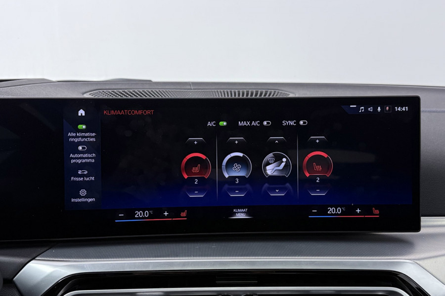 BMW i4 EDrive40 High Executive 84 kWh M-pakket( 1e Eig, Dealer OndH, Panorama, 360 Camera, Addpt Cruise, StoelV, Etc)