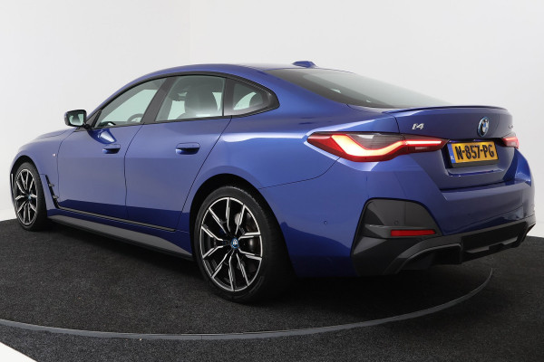 BMW i4 EDrive40 High Executive 84 kWh M-pakket( 1e Eig, Dealer OndH, Panorama, 360 Camera, Addpt Cruise, StoelV, Etc)