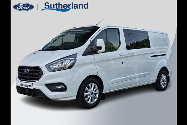 Ford Transit Custom 320 2.0 TDCI L2H1 Limited DC | 170pk Automaat | Dubbele Cabine | Trekkhaak | Dubbele Schuifdeur | Camare | Stoelverwarming