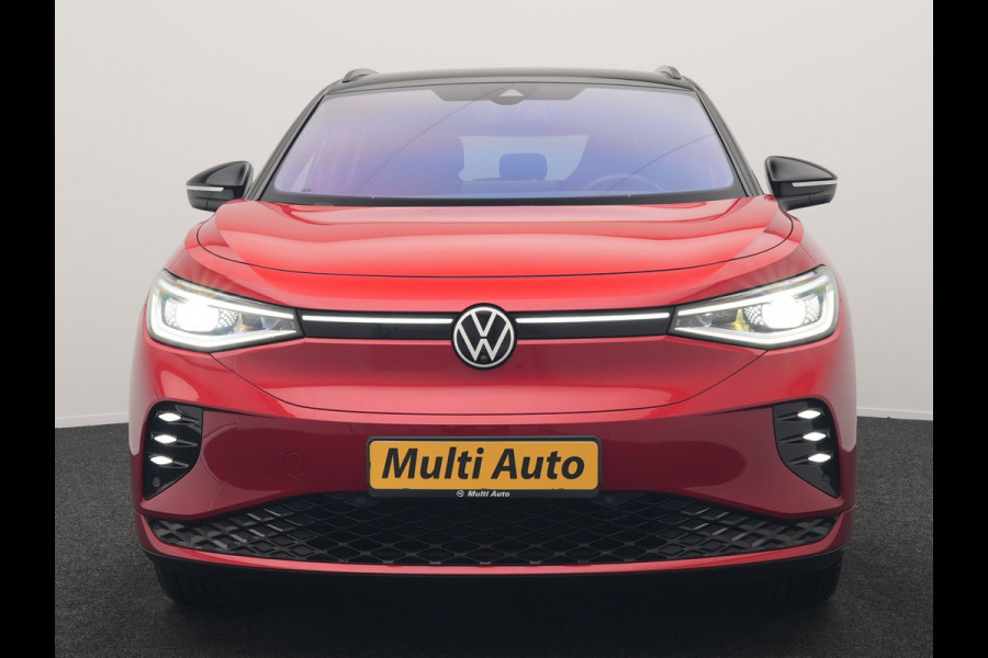 Volkswagen ID.4 GTX 4Motion 77 kWh 299pk Dealer O.H. | Adaptive Cruise | Head Up | 360 Camera | Alcantara Sportstoelen Massage & Memory | IQ Light | Sfeerverlichting | Keyless | Blis | Apple Carplay | Stuur Verwarmd | Navigatie | DAB |