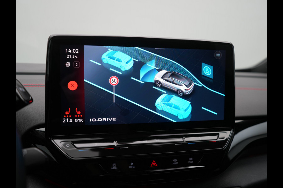 Volkswagen ID.4 GTX 4Motion 77 kWh 299pk Dealer O.H. | Adaptive Cruise | Head Up | 360 Camera | Alcantara Sportstoelen Massage & Memory | IQ Light | Sfeerverlichting | Keyless | Blis | Apple Carplay | Stuur Verwarmd | Navigatie | DAB |