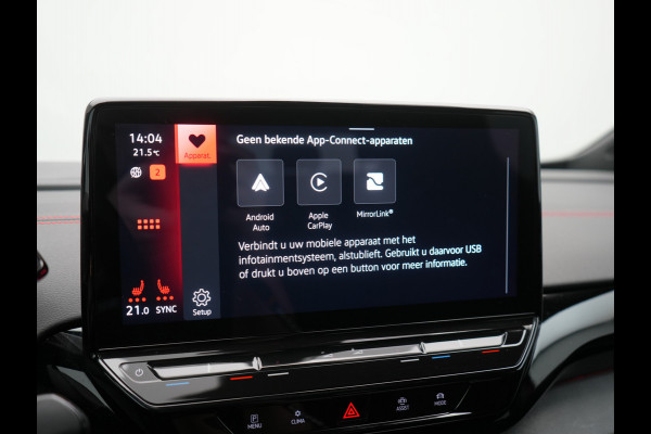 Volkswagen ID.4 GTX 4Motion 77 kWh 299pk Dealer O.H. | Adaptive Cruise | Head Up | 360 Camera | Alcantara Sportstoelen Massage & Memory | IQ Light | Sfeerverlichting | Keyless | Blis | Apple Carplay | Stuur Verwarmd | Navigatie | DAB |