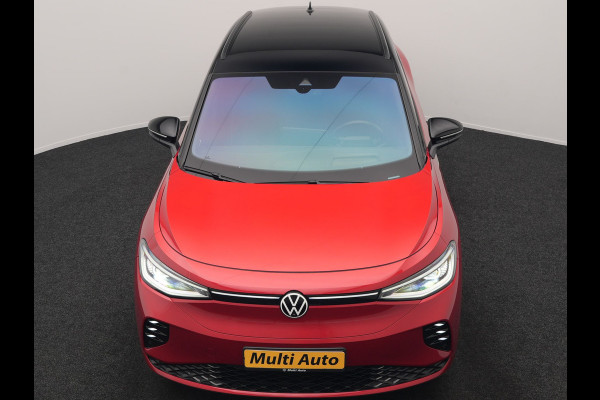 Volkswagen ID.4 GTX 4Motion 77 kWh 299pk Dealer O.H. | Adaptive Cruise | Head Up | 360 Camera | Alcantara Sportstoelen Massage & Memory | IQ Light | Sfeerverlichting | Keyless | Blis | Apple Carplay | Stuur Verwarmd | Navigatie | DAB |
