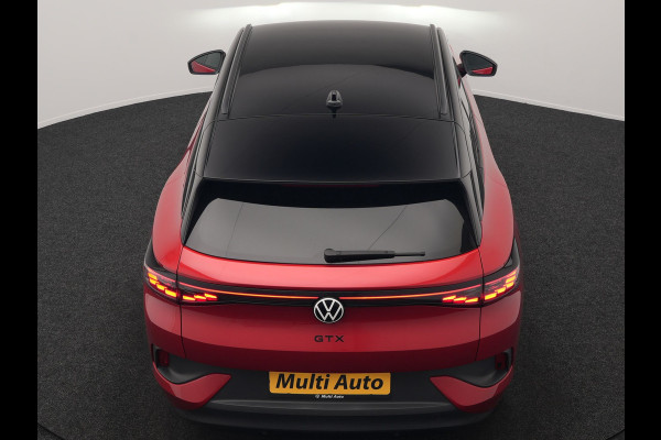 Volkswagen ID.4 GTX 4Motion 77 kWh 299pk Dealer O.H. | Adaptive Cruise | Head Up | 360 Camera | Alcantara Sportstoelen Massage & Memory | IQ Light | Sfeerverlichting | Keyless | Blis | Apple Carplay | Stuur Verwarmd | Navigatie | DAB |