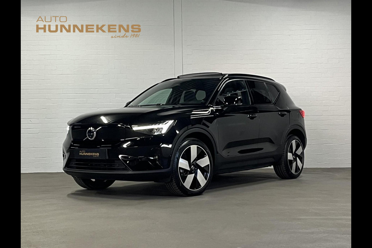 Volvo XC40 Recharge Ultimate Dark Open dak | Adapt. Cruise | 360 camera | Stuur-/stoelverwarming | Harman Kardon | Carplay