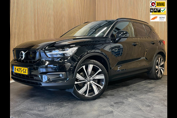 Volvo XC40 Recharge P8 AWD R-Design|89% SOH|1/2 LEDER|ELEK.TREKHAAK+ACHTERKLEP|ACC|STUUR+STOELVERW V+A|CARPLAY/ANDROID|NAP|NL|1EIG