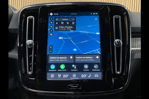 Volvo XC40 Recharge P8 AWD R-Design|89% SOH|1/2 LEDER|ELEK.TREKHAAK+ACHTERKLEP|ACC|STUUR+STOELVERW V+A|CARPLAY/ANDROID|NAP|NL|1EIG