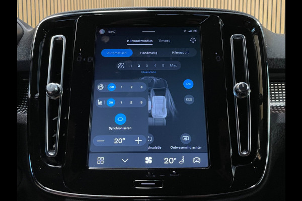 Volvo XC40 Recharge P8 AWD R-Design|89% SOH|1/2 LEDER|ELEK.TREKHAAK+ACHTERKLEP|ACC|STUUR+STOELVERW V+A|CARPLAY/ANDROID|NAP|NL|1EIG