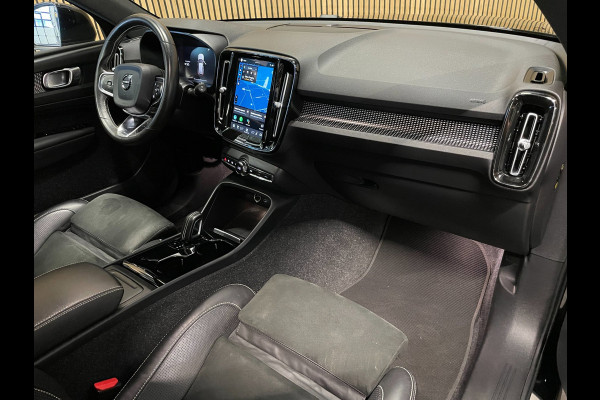 Volvo XC40 Recharge P8 AWD R-Design|89% SOH|1/2 LEDER|ELEK.TREKHAAK+ACHTERKLEP|ACC|STUUR+STOELVERW V+A|CARPLAY/ANDROID|NAP|NL|1EIG