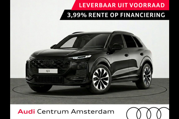 Audi Q3 S edition e-hybrid 272 pk | Techniekpakket plus | Panorama-glasdak | Optiekpakket zwart-glanzend | Trekhaak mech. zwenkbaar |
