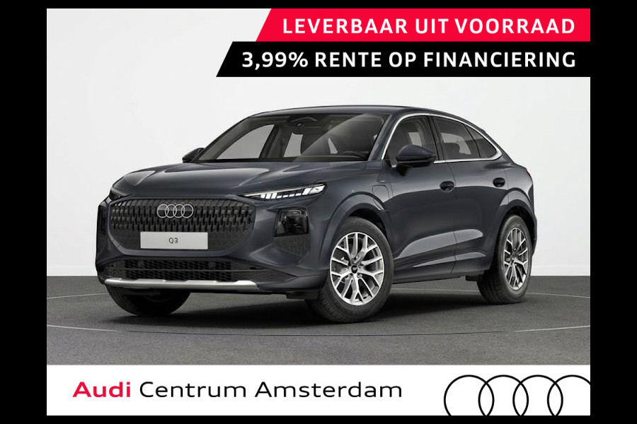 Audi Q3 Sportback Advanced edition e-hybrid 272 pk | Techniek pakket | Trekhaak | LED koplampen | Privacy glas |
