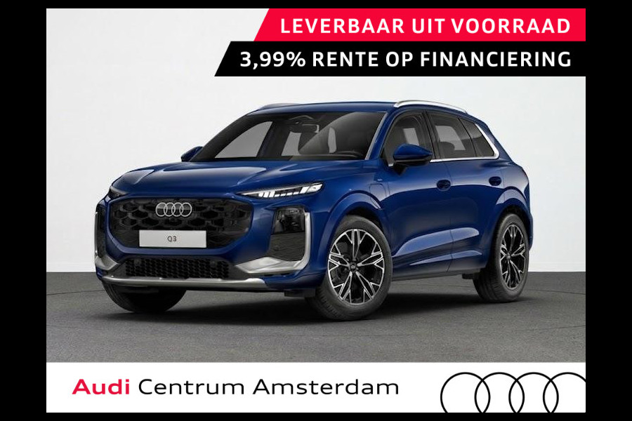 Audi Q3 Advanced edition e-hybrid 272 pk | Techniekpakket plus | S line interieur sportstoelen | Laadconcept compact | Privacy glas |
