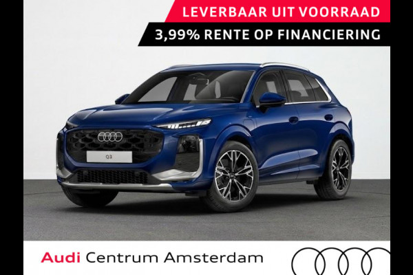 Audi Q3 Advanced edition e-hybrid 272 pk | Techniekpakket plus | S line interieur sportstoelen | Laadconcept compact | Privacy glas |