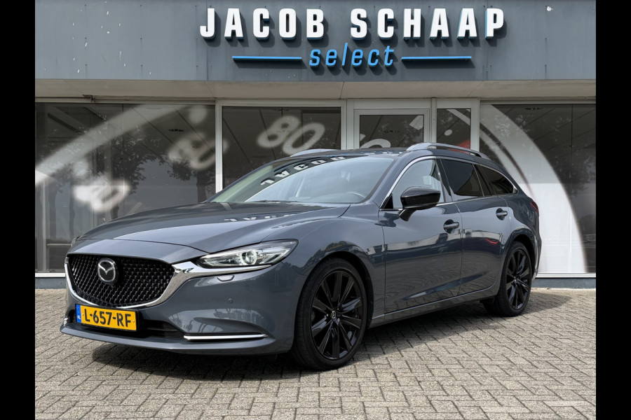 Mazda 6 Sportbreak 2.0 SkyActiv-G 165 Luxury / Automaat / Camera / Carplay / verw. & gev. v. stoelen / Leder /