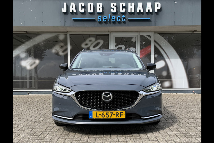 Mazda 6 Sportbreak 2.0 SkyActiv-G 165 Luxury / Automaat / Camera / Carplay / verw. & gev. v. stoelen / Leder /