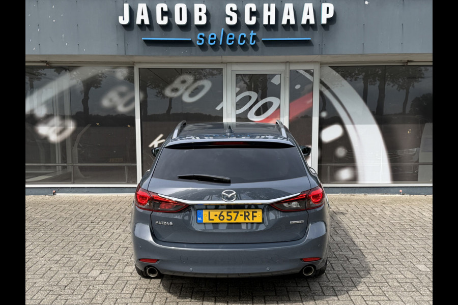 Mazda 6 Sportbreak 2.0 SkyActiv-G 165 Luxury / Automaat / Camera / Carplay / verw. & gev. v. stoelen / Leder /