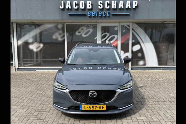 Mazda 6 Sportbreak 2.0 SkyActiv-G 165 Luxury / Automaat / Camera / Carplay / verw. & gev. v. stoelen / Leder /