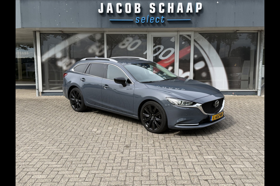 Mazda 6 Sportbreak 2.0 SkyActiv-G 165 Luxury / Automaat / Camera / Carplay / verw. & gev. v. stoelen / Leder /