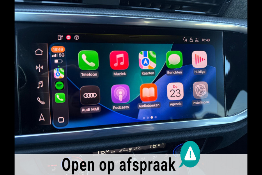 Audi Q3 Sportback 45 TFSI e 3x S-Line MATRIX PANO SFEER TREKHAAK KEYLESS