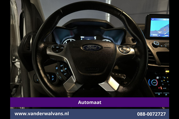 Ford Transit Connect 1.5 EcoBlue 120pk Automaat L2H1 Inrichting Euro6 Airco | 2x Zijdeur | 3-Zits | Camera | Navigatie | Cruisecontrol Apple Carplay, Android Auto, Stoelverwarming, Verwarmde voorruit, Parkeersensoren, Bijrijdersbank