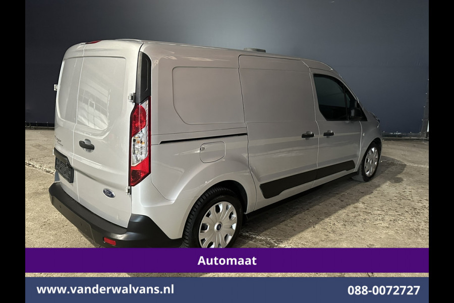 Ford Transit Connect 1.5 EcoBlue 120pk Automaat L2H1 Inrichting Euro6 Airco | 2x Zijdeur | 3-Zits | Camera | Navigatie | Cruisecontrol Apple Carplay, Android Auto, Stoelverwarming, Verwarmde voorruit, Parkeersensoren, Bijrijdersbank