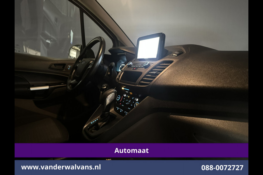 Ford Transit Connect 1.5 EcoBlue 120pk Automaat L2H1 Inrichting Euro6 Airco | 2x Zijdeur | 3-Zits | Camera | Navigatie | Cruisecontrol Apple Carplay, Android Auto, Stoelverwarming, Verwarmde voorruit, Parkeersensoren, Bijrijdersbank
