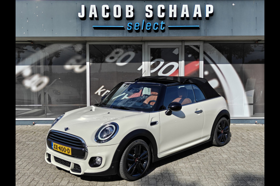 MINI Cabrio 1.5 Cooper / HUD / Carplay / Cruise / leder / Verw. Stoelen / H&K