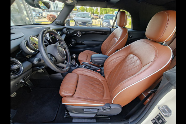 MINI Cabrio 1.5 Cooper / HUD / Carplay / Cruise / leder / Verw. Stoelen / H&K