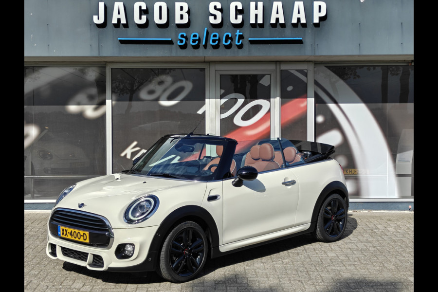 MINI Cabrio 1.5 Cooper / HUD / Carplay / Cruise / leder / Verw. Stoelen / H&K