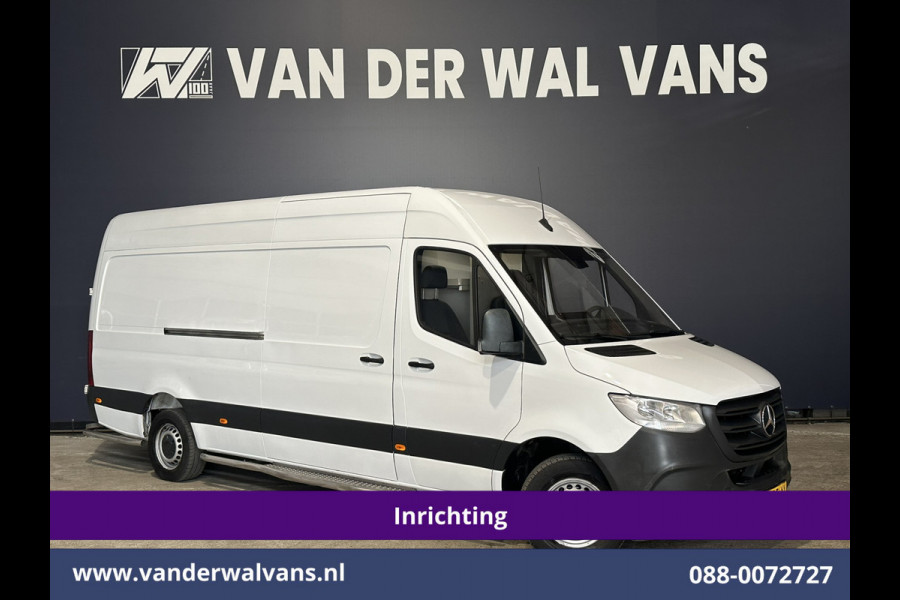 Mercedes-Benz Sprinter 311 CDI Automaat L3H2 *PostNL inrichting* Euro6 Airco | Camera | Schappen Doorloopdeur, 270 Gr. achterdeuren, Sidebars