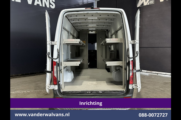 Mercedes-Benz Sprinter 311 CDI Automaat L3H2 *PostNL inrichting* Euro6 Airco | Camera | Schappen Doorloopdeur, 270 Gr. achterdeuren, Sidebars