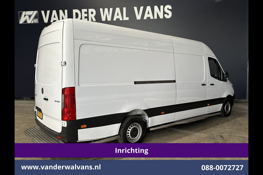 Mercedes-Benz Sprinter 311 CDI Automaat L3H2 *PostNL inrichting* Euro6 Airco | Camera | Schappen Doorloopdeur, 270 Gr. achterdeuren, Sidebars
