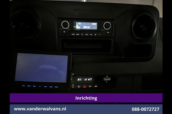 Mercedes-Benz Sprinter 311 CDI Automaat L3H2 *PostNL inrichting* Euro6 Airco | Camera | Schappen Doorloopdeur, 270 Gr. achterdeuren, Sidebars