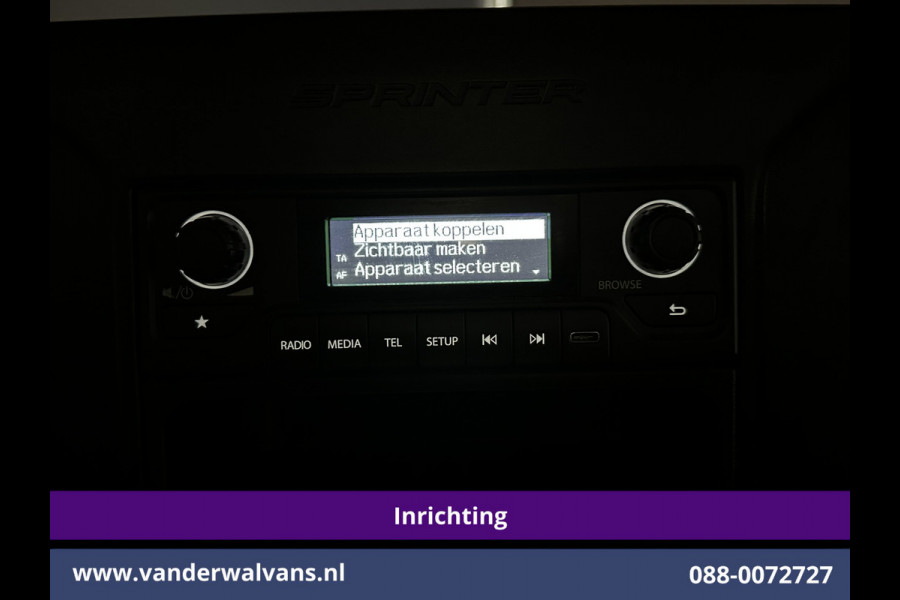 Mercedes-Benz Sprinter 311 CDI Automaat L3H2 *PostNL inrichting* Euro6 Airco | Camera | Schappen Doorloopdeur, 270 Gr. achterdeuren, Sidebars