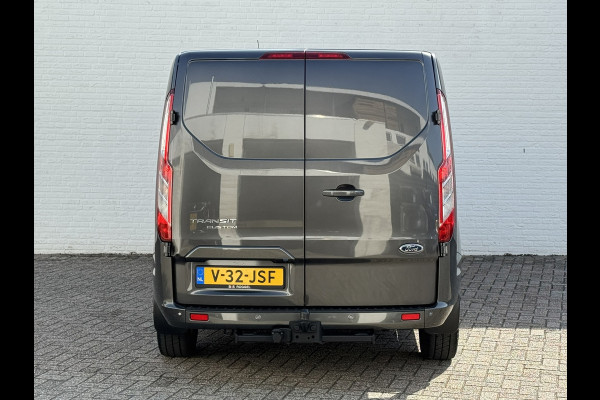 Ford Transit Custom 320 2.0 TDCI L2H1 Platinum Edition DC Camera Carplay Cruise Dodehoek Trekhaak 2x Schuifdeur
