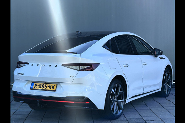 Škoda ENYAQ Coupé iV BWJ 2022 | 80 RS | PANO | LEER | TREKHAAK | 21'' LMV | NAVI | CARPLAY | CAMERA A |