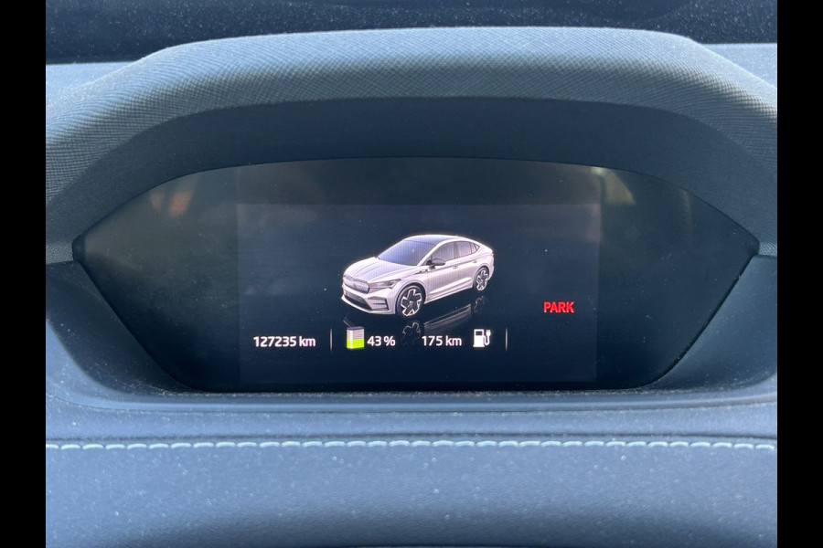 Škoda ENYAQ Coupé iV BWJ 2022 | 80 RS | PANO | LEER | TREKHAAK | 21'' LMV | NAVI | CARPLAY | CAMERA A |