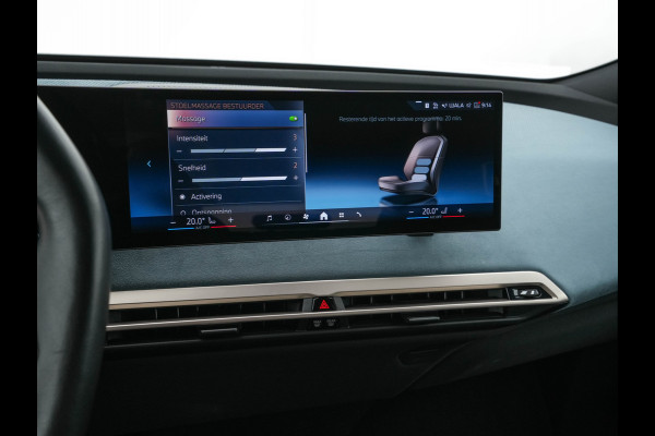 BMW iX xDrive40 Business Edition Plus 77 kWh [ 3-Fase ] {SOH-100%} (INCL-BTW) *PANO | HEAD-UP | TOPVIEW | MASSAGE | LASER-LIGHT | MEMORY-PACK | BOWERS&WILKINS | BLINDSPOT | WIDESCREEN-COCKPIT | HEATED-COMFORTSEATS | DAB | AMBIENTLIGHT | NAVI-FULLMAP | 20''AL