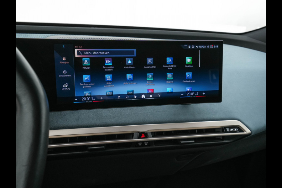 BMW iX xDrive40 Business Edition Plus 77 kWh [ 3-Fase ] {SOH-100%} (INCL-BTW) *PANO | HEAD-UP | TOPVIEW | MASSAGE | LASER-LIGHT | MEMORY-PACK | BOWERS&WILKINS | BLINDSPOT | WIDESCREEN-COCKPIT | HEATED-COMFORTSEATS | DAB | AMBIENTLIGHT | NAVI-FULLMAP | 20''AL