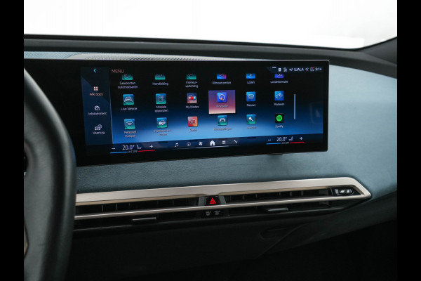 BMW iX xDrive40 Business Edition Plus 77 kWh [ 3-Fase ] {SOH-100%} (INCL-BTW) *PANO | HEAD-UP | TOPVIEW | MASSAGE | LASER-LIGHT | MEMORY-PACK | BOWERS&WILKINS | BLINDSPOT | WIDESCREEN-COCKPIT | HEATED-COMFORTSEATS | DAB | AMBIENTLIGHT | NAVI-FULLMAP | 20''AL