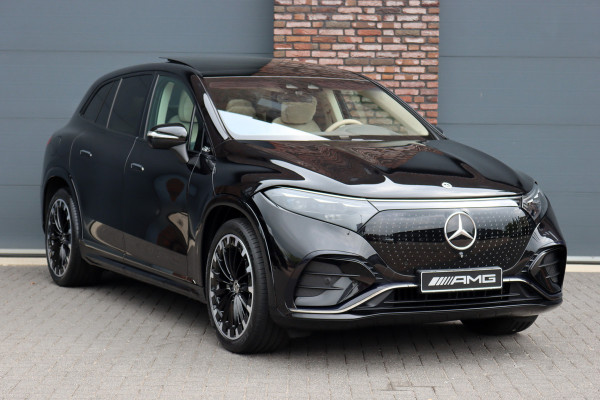 Mercedes-Benz EQS SUV 450+ AMG Line 108 kWh | Luchtvering | Hyperscreen | Achterasbesturing | Massage | Distronic+ | Entertainment Achter | Massage | Burmester | Verwarmd Stuurwiel | Tablet | HUD |